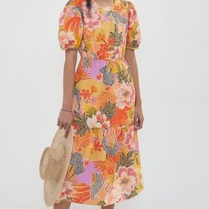 Farm Rio Maribel Tropical Dress Small
